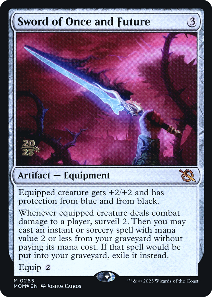 Sword of Once and Future [March of the Machine Prerelease Promos] | Black Swamp Games