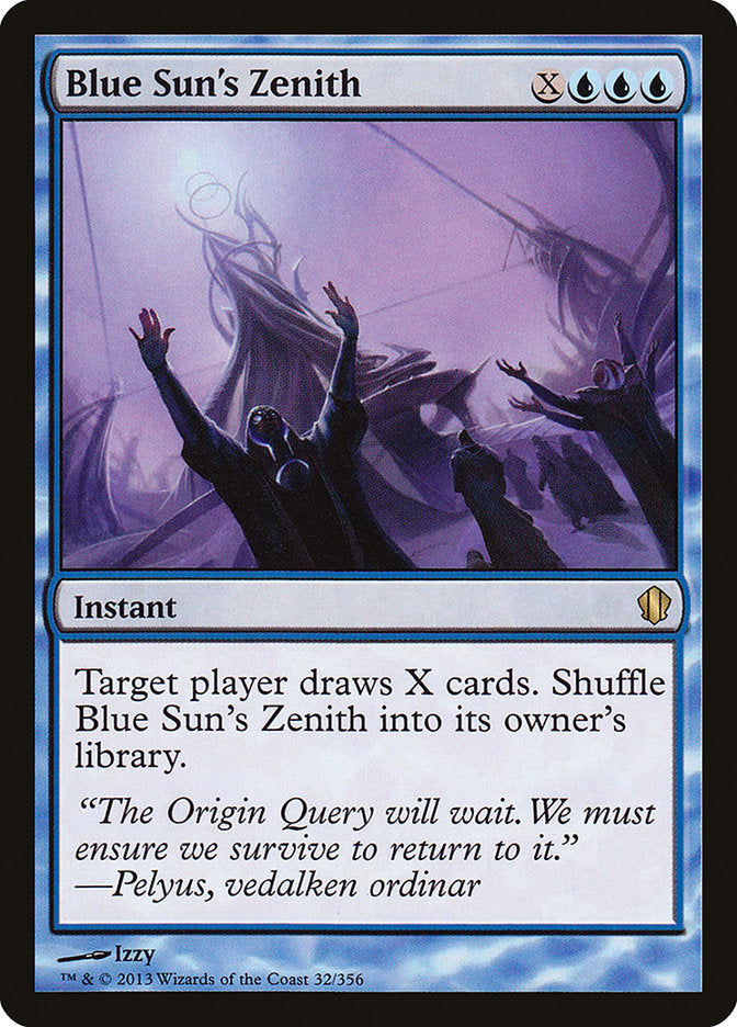 Blue Sun's Zenith [Commander 2013] | Black Swamp Games