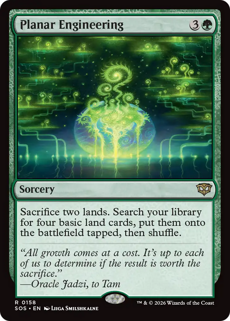 Planar Engineering [Secrets of Strixhaven] | Black Swamp Games