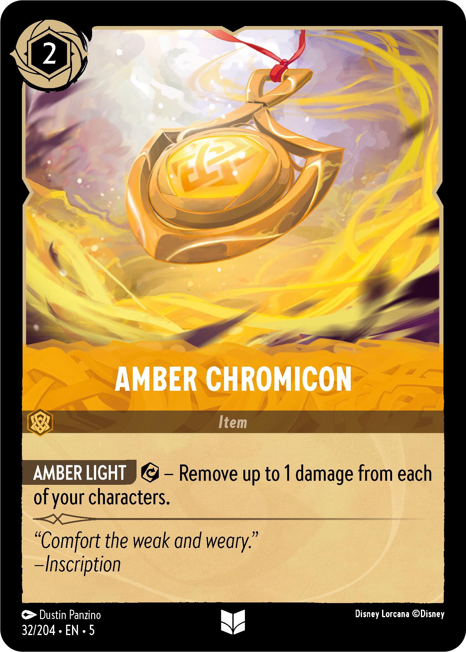 Amber Chromicon (32/204) [Shimmering Skies] | Black Swamp Games