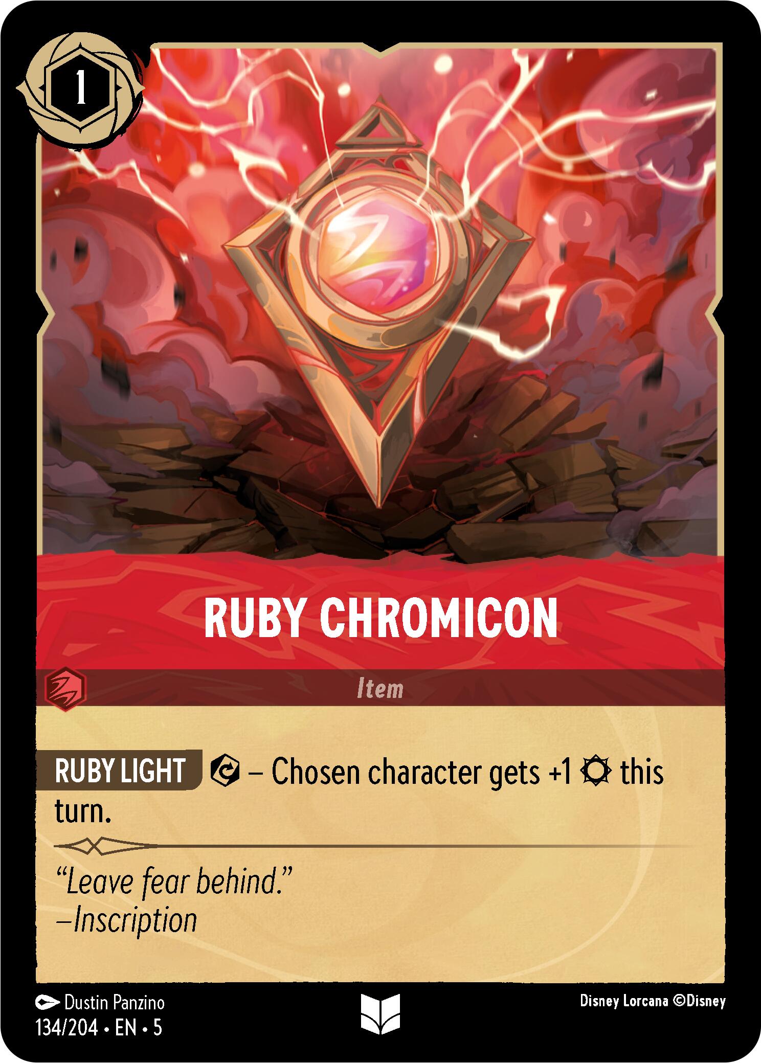 Ruby Chromicon (134/204) [Shimmering Skies] | Black Swamp Games