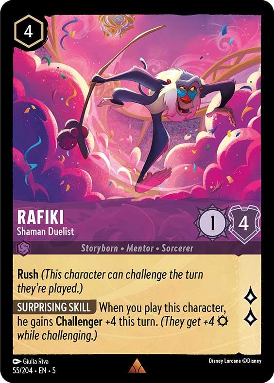 Rafiki - Shaman Duelist (55/204) [Shimmering Skies] | Black Swamp Games
