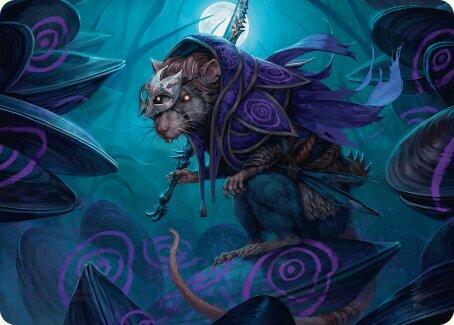 Nightwhorl Hermit Art Card [Bloomburrow Art Series] | Black Swamp Games