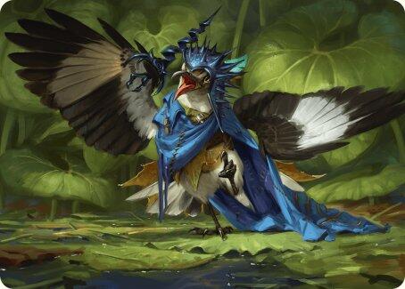 Mockingbird Art Card [Bloomburrow Art Series] | Black Swamp Games