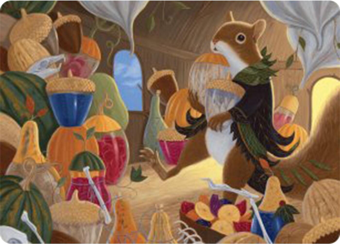 Stocking the Pantry Art Card [Bloomburrow Art Series] | Black Swamp Games