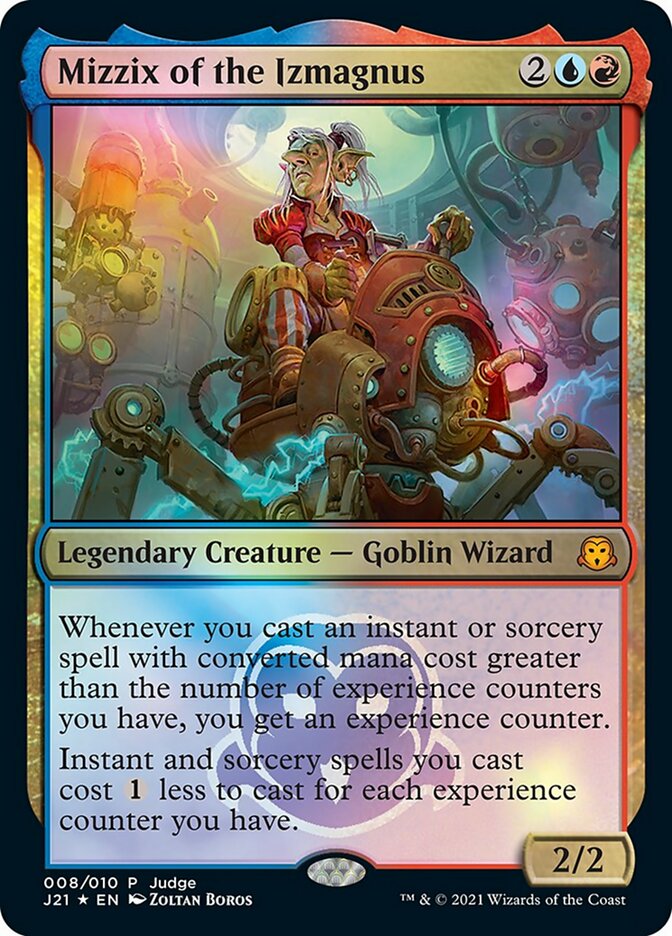 Mizzix of the Izmagnus [Judge Gift Cards 2021] | Black Swamp Games