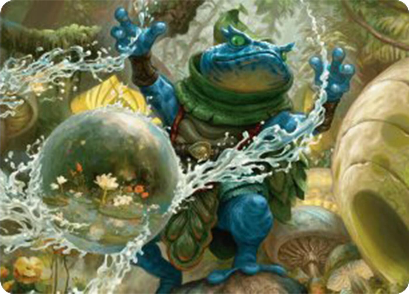 Pond Prophet Art Card [Bloomburrow Art Series] | Black Swamp Games