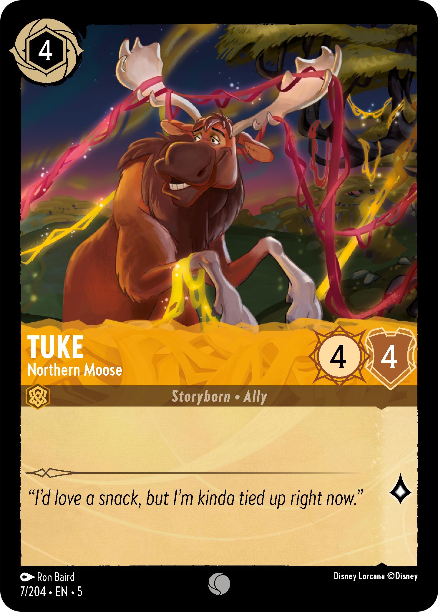Tuke - Northern Moose (7/204) [Shimmering Skies] | Black Swamp Games