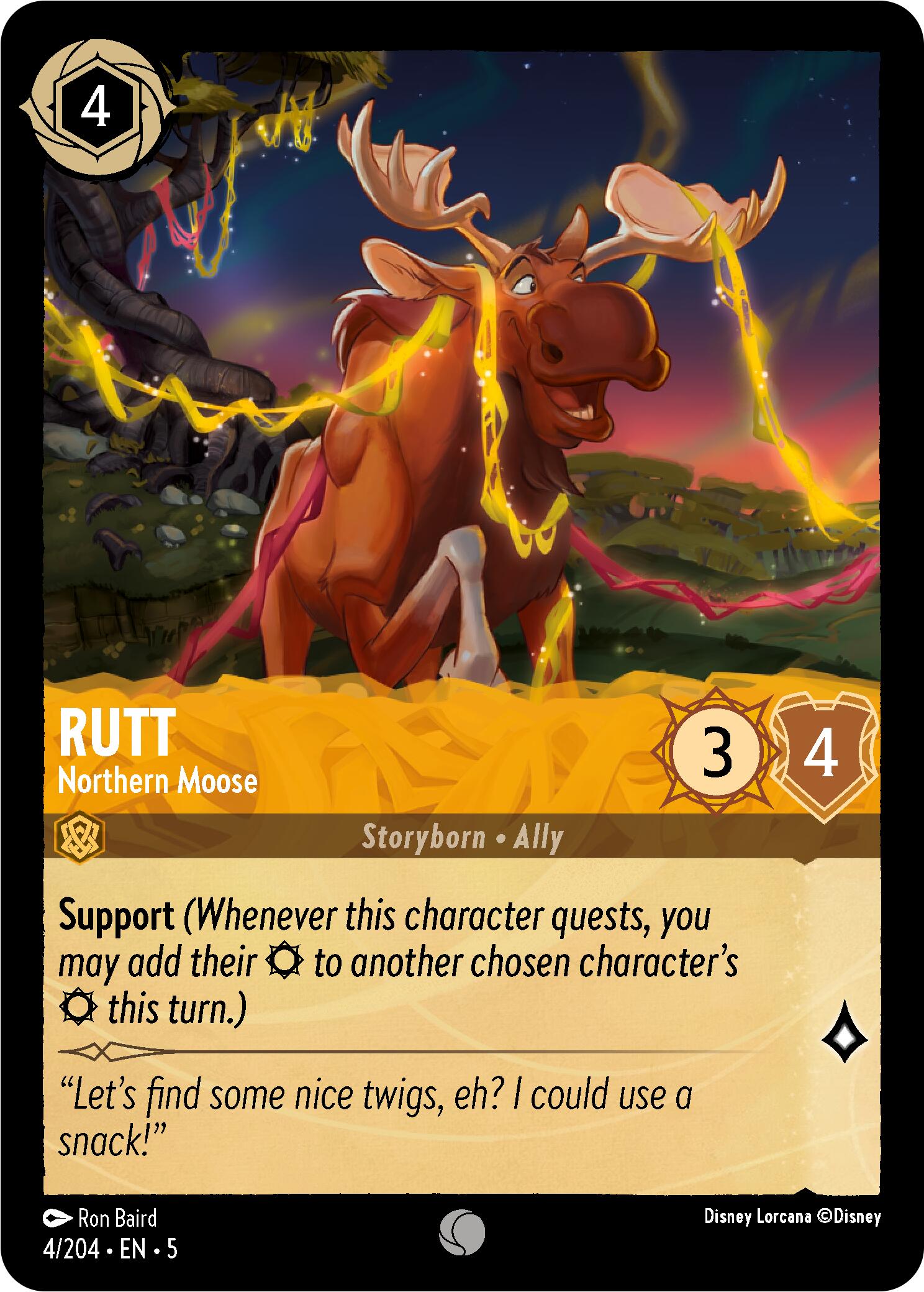 Rutt - Northern Moose (4/204) [Shimmering Skies] | Black Swamp Games