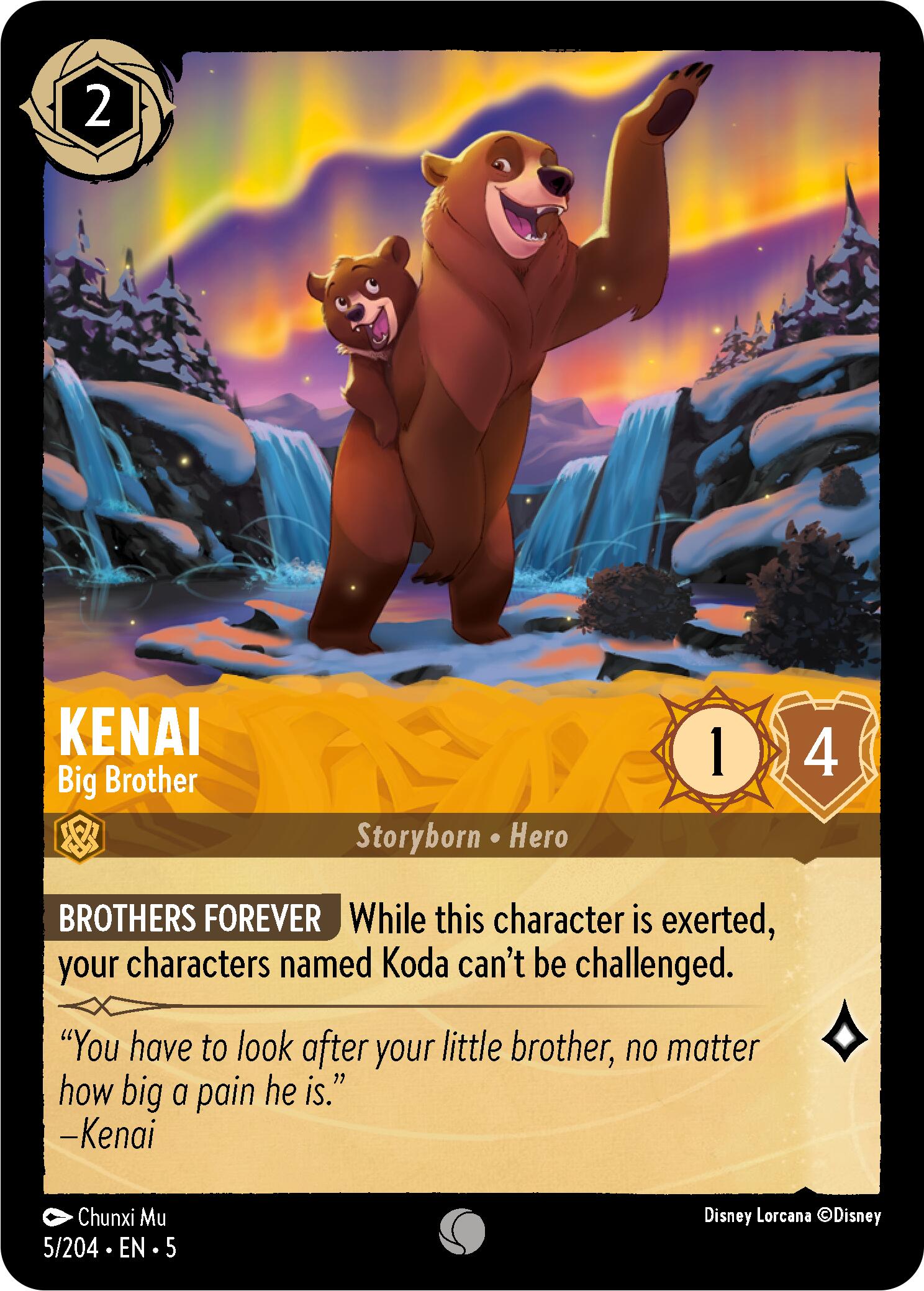 Kenai - Big Brother (5/204) [Shimmering Skies] | Black Swamp Games
