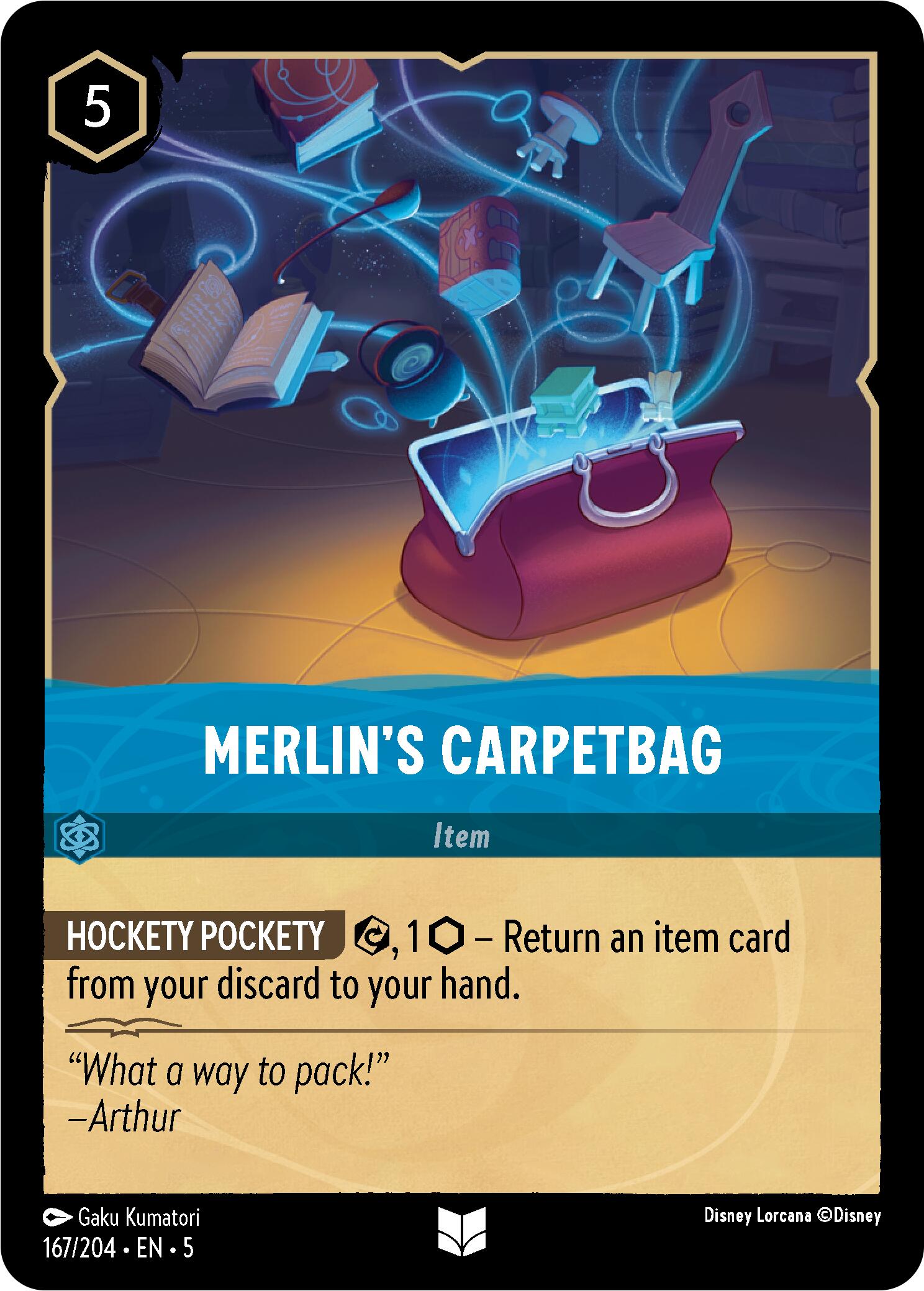 Merlin's Carpetbag (167/204) [Shimmering Skies] | Black Swamp Games