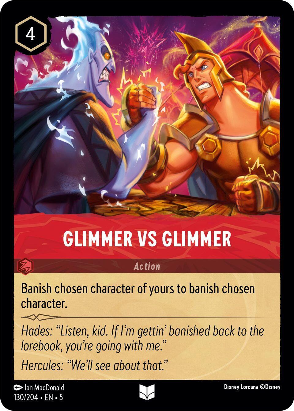 Glimmer vs Glimmer (130/204) [Shimmering Skies] | Black Swamp Games