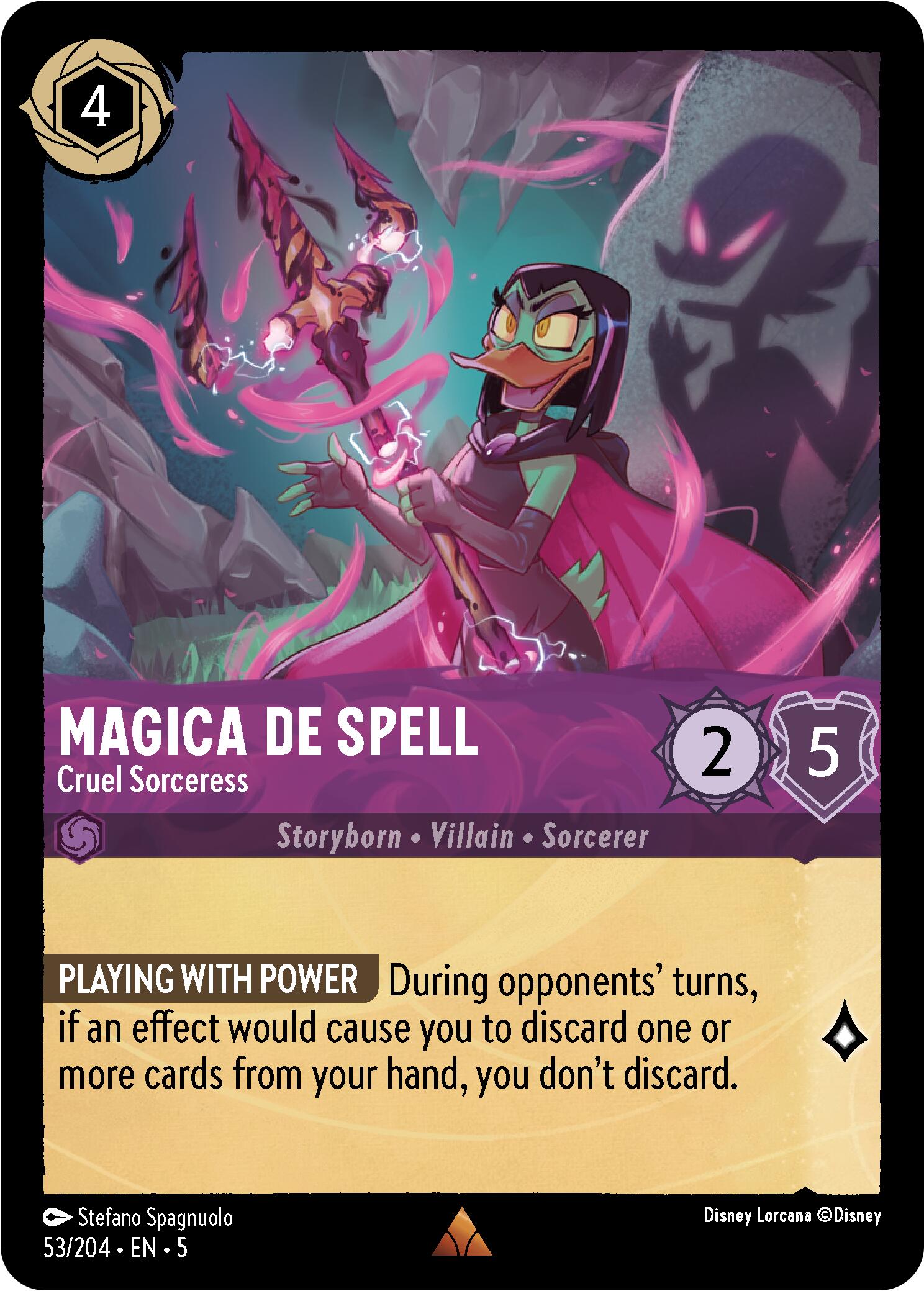 Magica De Spell - Cruel Sorceress (53/204) [Shimmering Skies] | Black Swamp Games