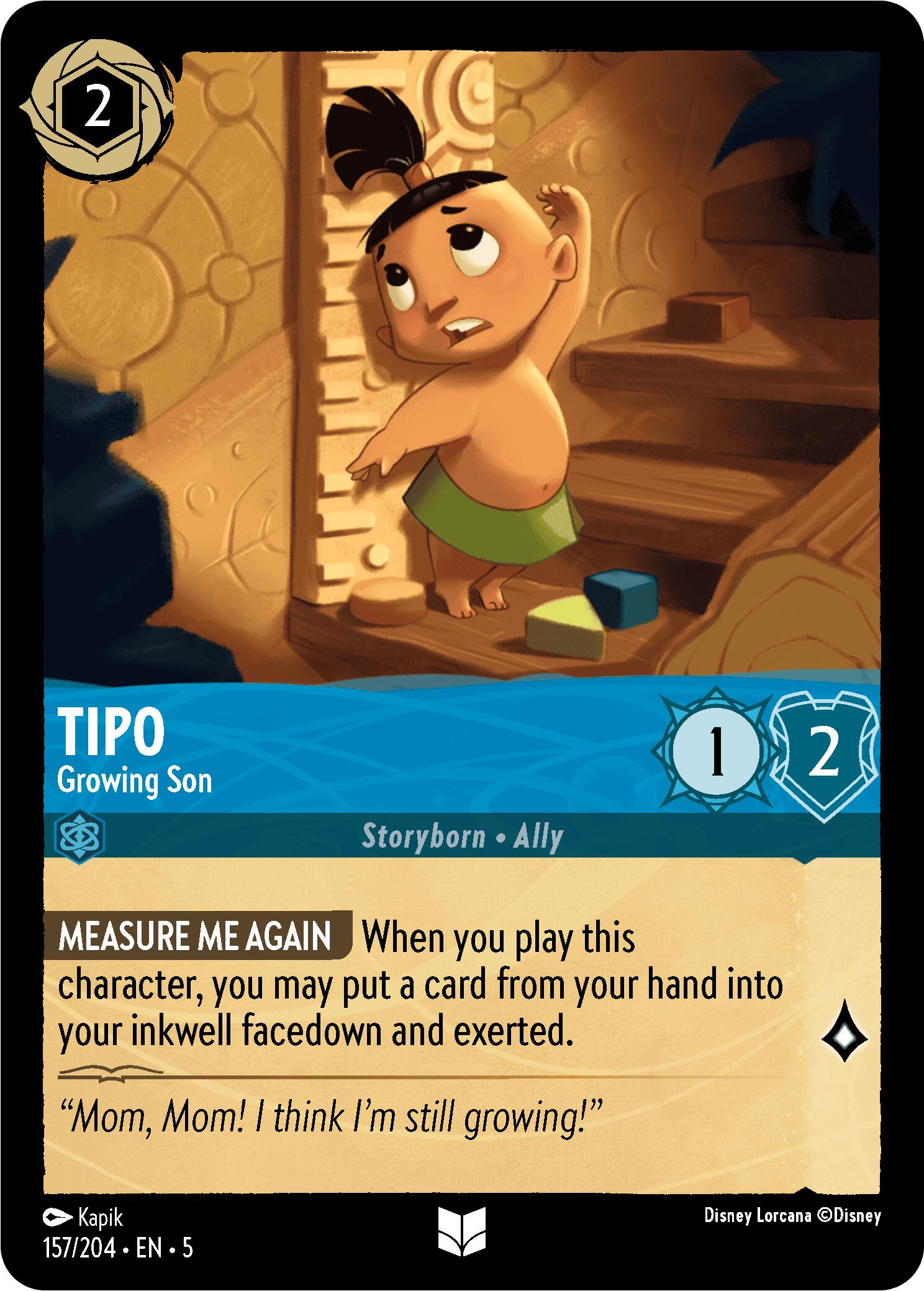 Tipo - Growing Son (157/204) [Shimmering Skies] | Black Swamp Games