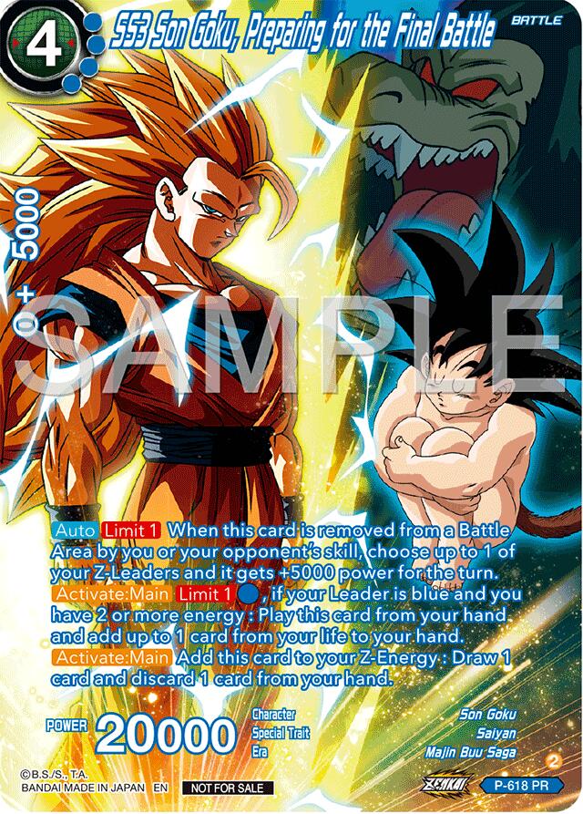 SS3 Son Goku, Preparing for the Final Battle (Full Art) (Deluxe Pack 2024 Vol.2) (P-618) [Promotion Cards] | Black Swamp Games