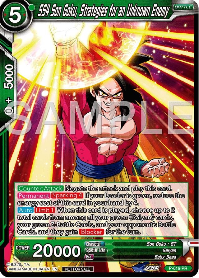 SS4 Son Goku, Strategies for an Unknown Enemy (Deluxe Pack 2024 Vol.2) (P-619) [Promotion Cards] | Black Swamp Games