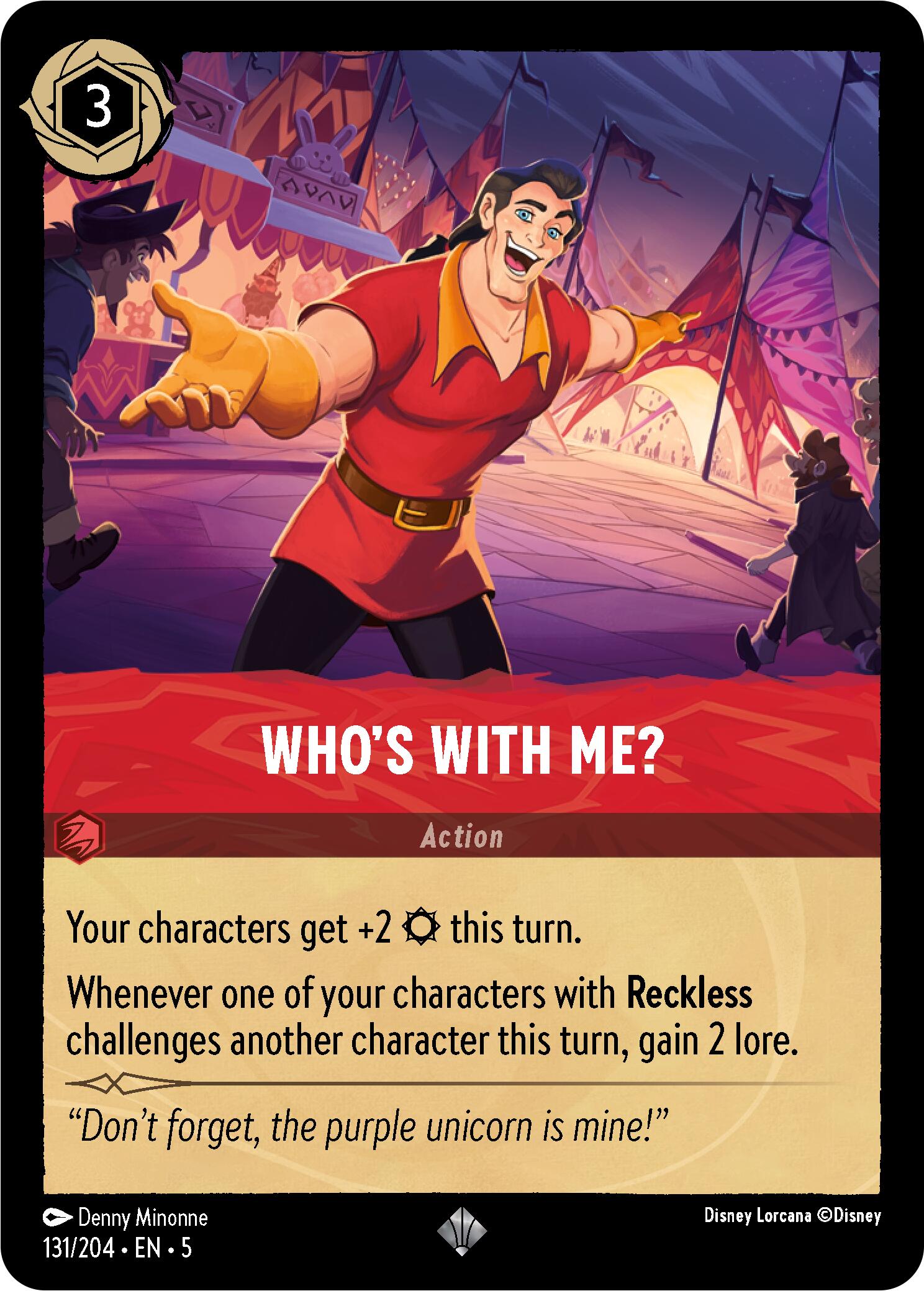 Who's With Me? (131/204) [Shimmering Skies] | Black Swamp Games