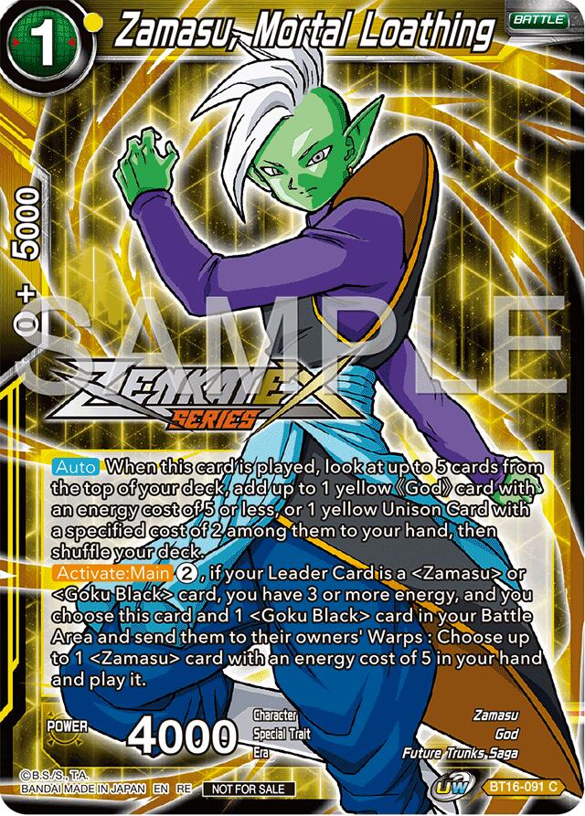 Zamasu, Mortal Loathing (Event Pack 15) (BT16-091) [Promotion Cards] | Black Swamp Games