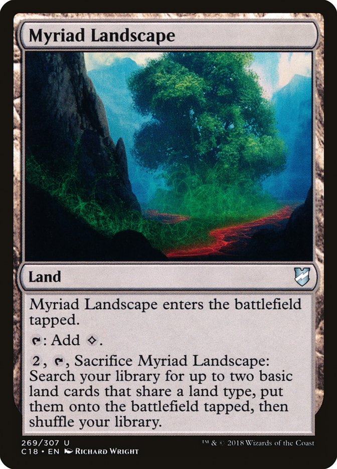 Myriad Landscape [Commander 2018] | Black Swamp Games