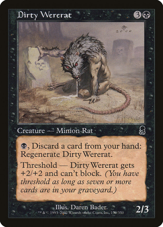 Dirty Wererat [Odyssey] | Black Swamp Games