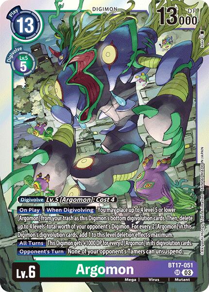 Argomon [BT17-051] - BT17-051 [Secret Crisis] | Black Swamp Games