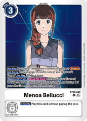 Menoa Bellucci [BT17-092] [Secret Crisis] | Black Swamp Games