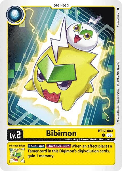 Bibimon [BT17-003] [Secret Crisis] | Black Swamp Games