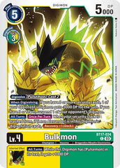 Bulkmon [BT17-034] [Secret Crisis] | Black Swamp Games