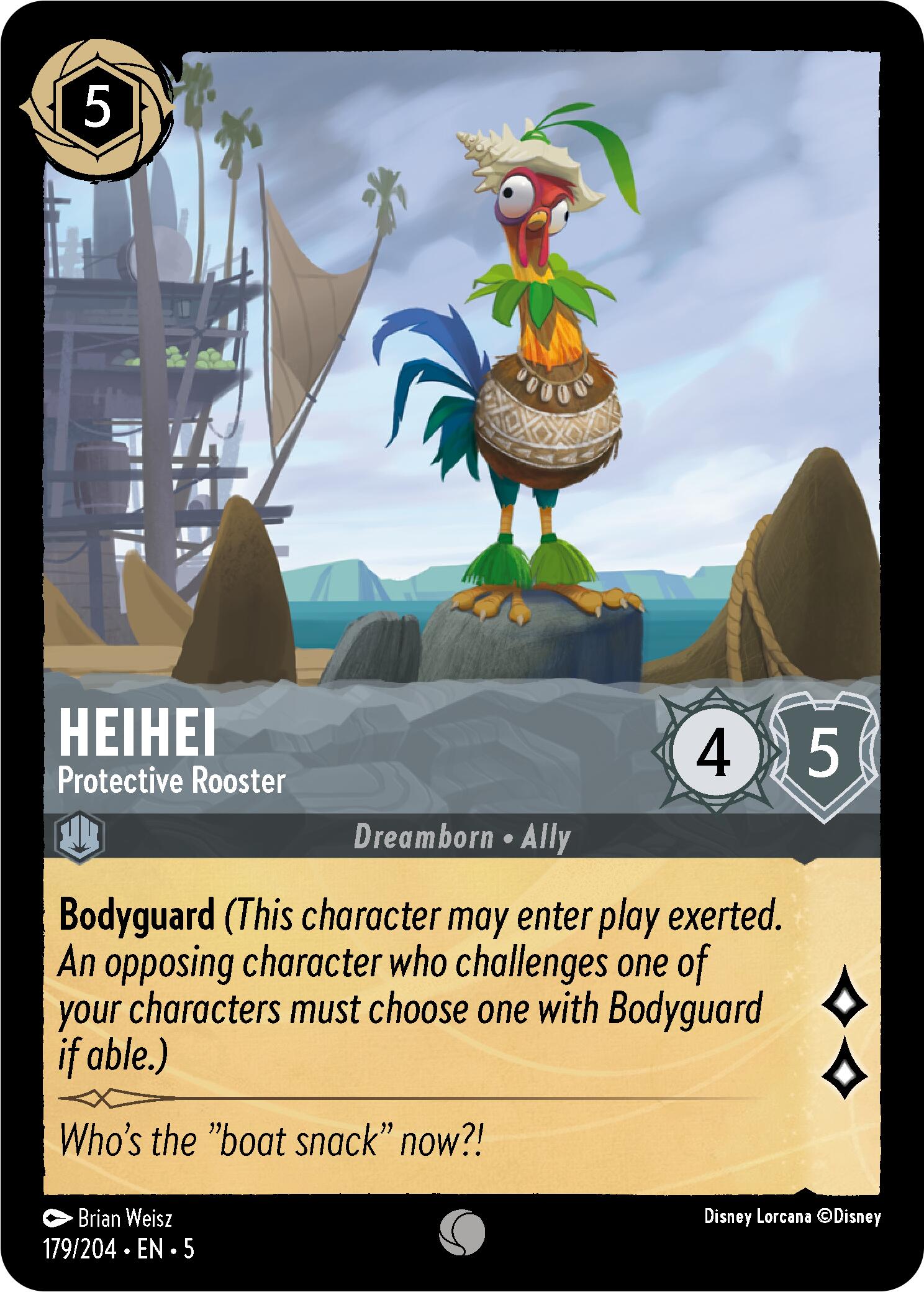 HeiHei - Protective Rooster (179/204) [Shimmering Skies] | Black Swamp Games