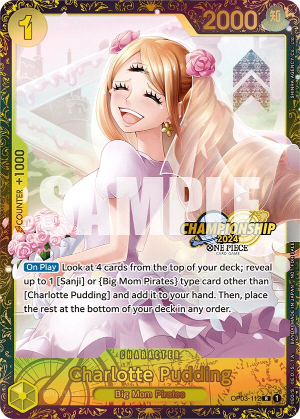 Charlotte Pudding (Championship 2024) [One Piece Promotion Cards] | Black Swamp Games