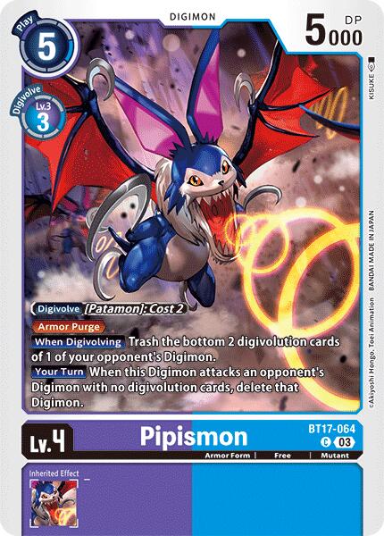 Pipismon [BT17-064] [Secret Crisis] | Black Swamp Games