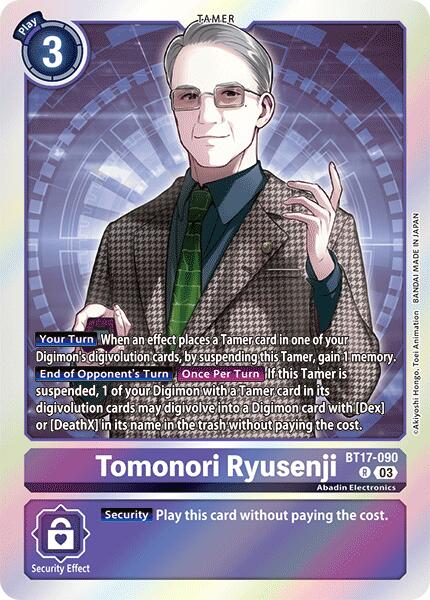 Tomonori Ryusenji [BT17-090] [Secret Crisis] | Black Swamp Games