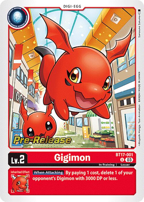 Gigimon [BT17-001] [Secret Crisis Pre-Release Cards] | Black Swamp Games