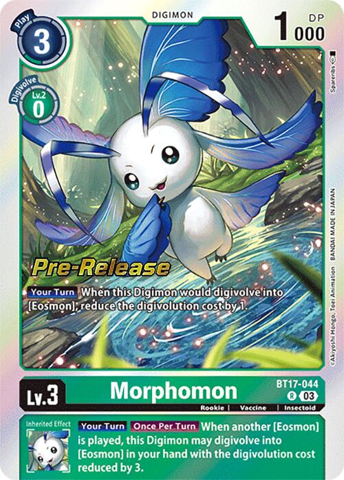 Morphomon [BT17-044] [Secret Crisis Pre-Release Cards] | Black Swamp Games