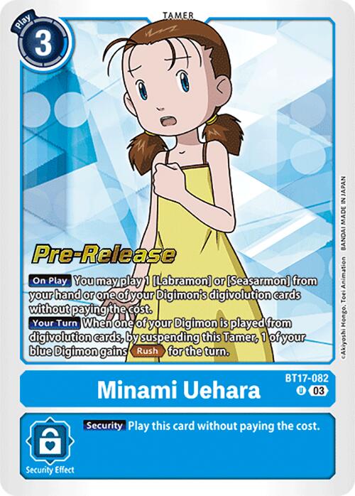 Minami Uehara [BT17-082] [Secret Crisis Pre-Release Cards] | Black Swamp Games