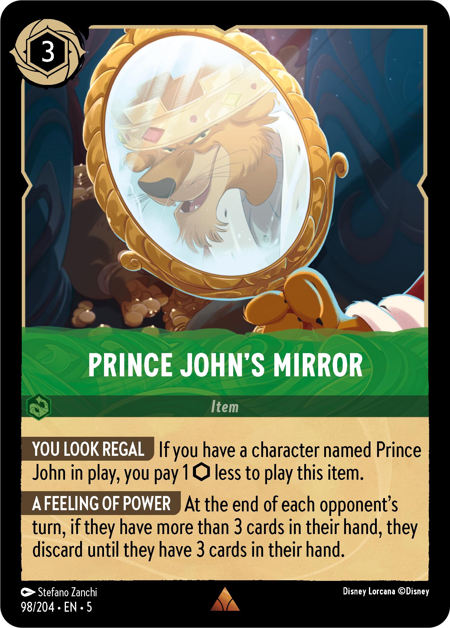 Prince John's Mirror (98/204) [Shimmering Skies] | Black Swamp Games