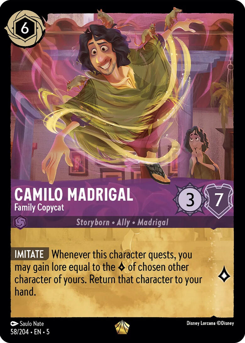 Camilo Madrigal - Family Copycat (58/204) [Shimmering Skies] | Black Swamp Games