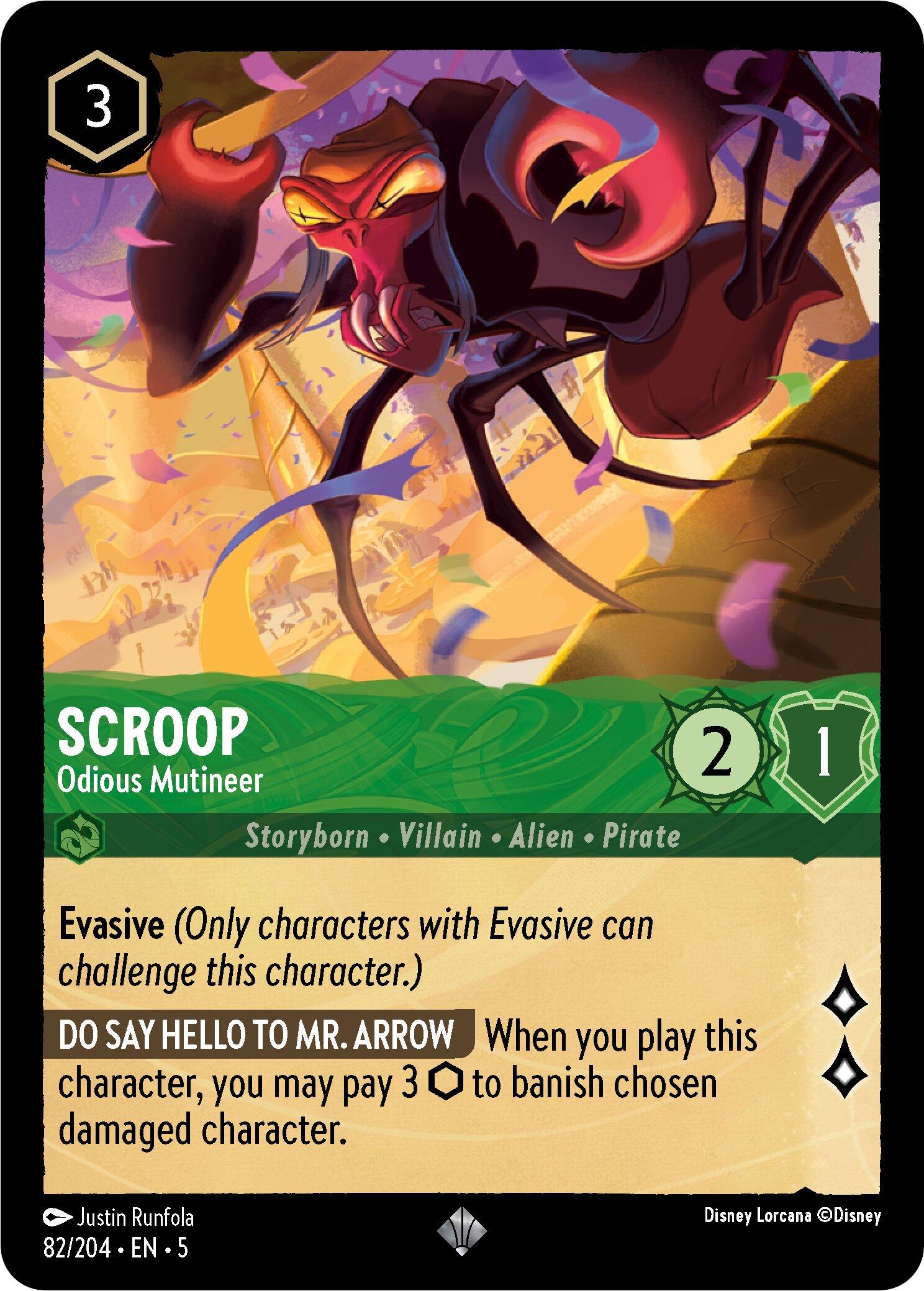 Scroop - Odious Mutineer (82/204) [Shimmering Skies] | Black Swamp Games