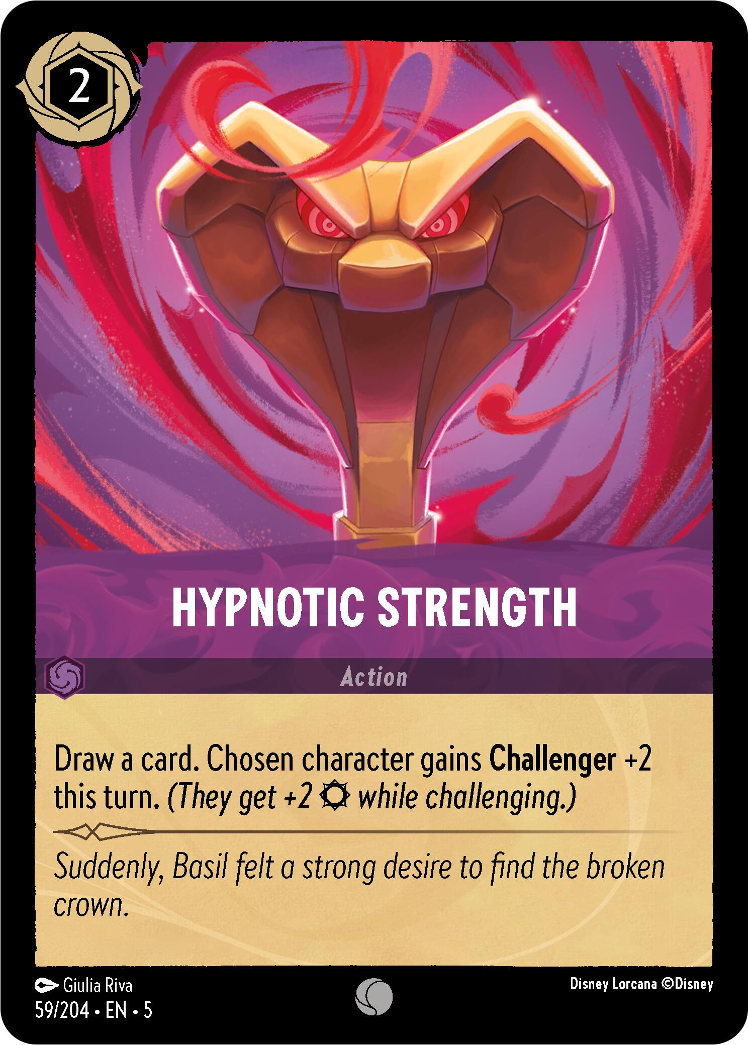 Hypnotic Strength (59/204) [Shimmering Skies] | Black Swamp Games