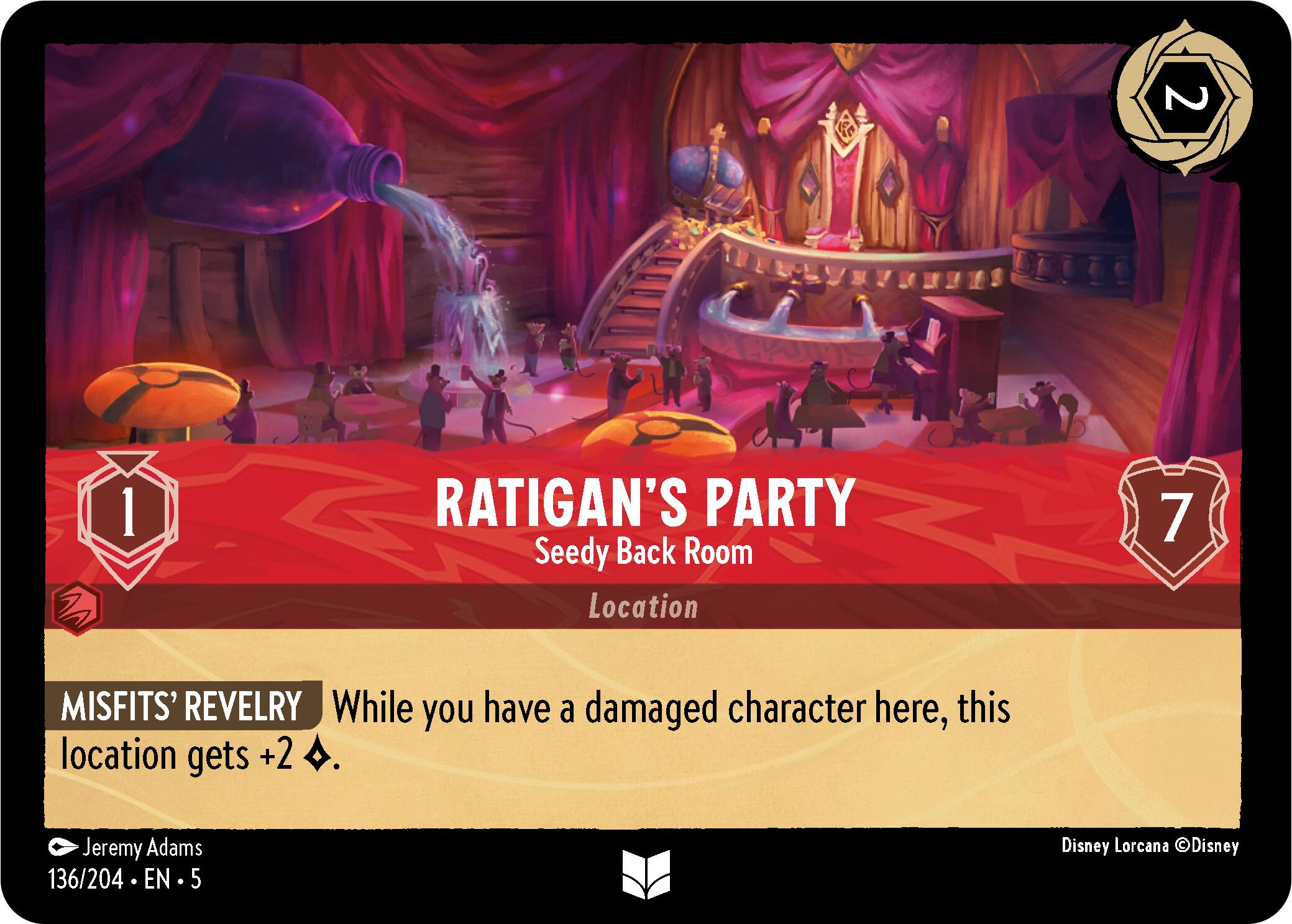 Ratigan's Party - Seedy Back Room (136/204) [Shimmering Skies] | Black Swamp Games