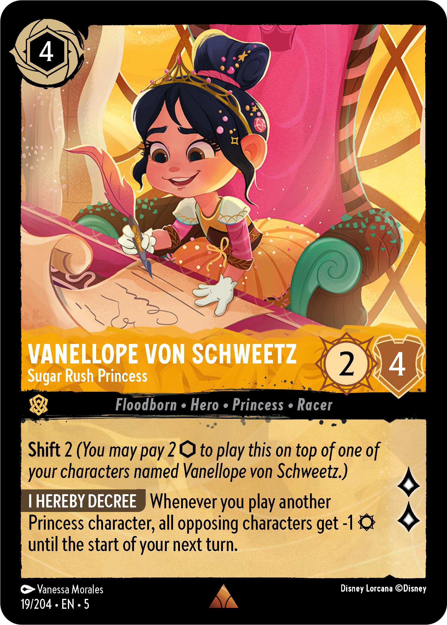 Vanellope von Schweetz - Sugar Rush Princess (19/204) [Shimmering Skies] | Black Swamp Games