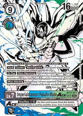 Imperialdramon: Paladin Mode ACE [BT17-077] (Textured) [Secret Crisis] | Black Swamp Games