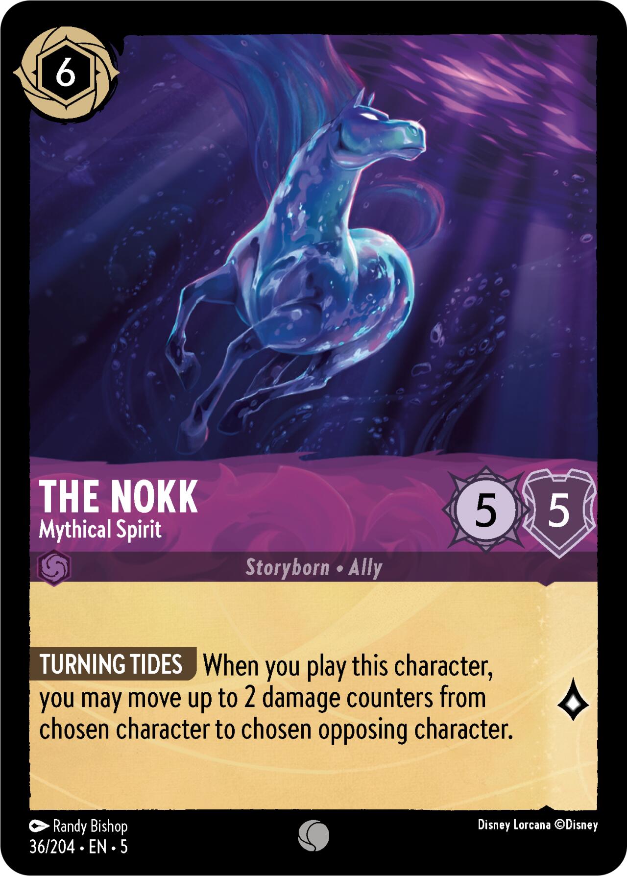 The Nokk - Mythical Spirit (36/204) [Shimmering Skies] | Black Swamp Games
