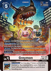 Greymon [BT17-102] (Alternate Art) [Secret Crisis] | Black Swamp Games