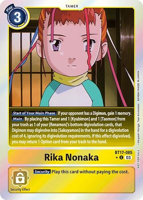 digimon renamon card / Rika - Tamers "blue Card" The Digimon Vital Bracelet Renamon - Digimon - Digimon