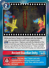 Ancient Guardian Deity [BT17-094] (Secret Crisis: Movie Memorial Pack) [Secret Crisis] | Black Swamp Games