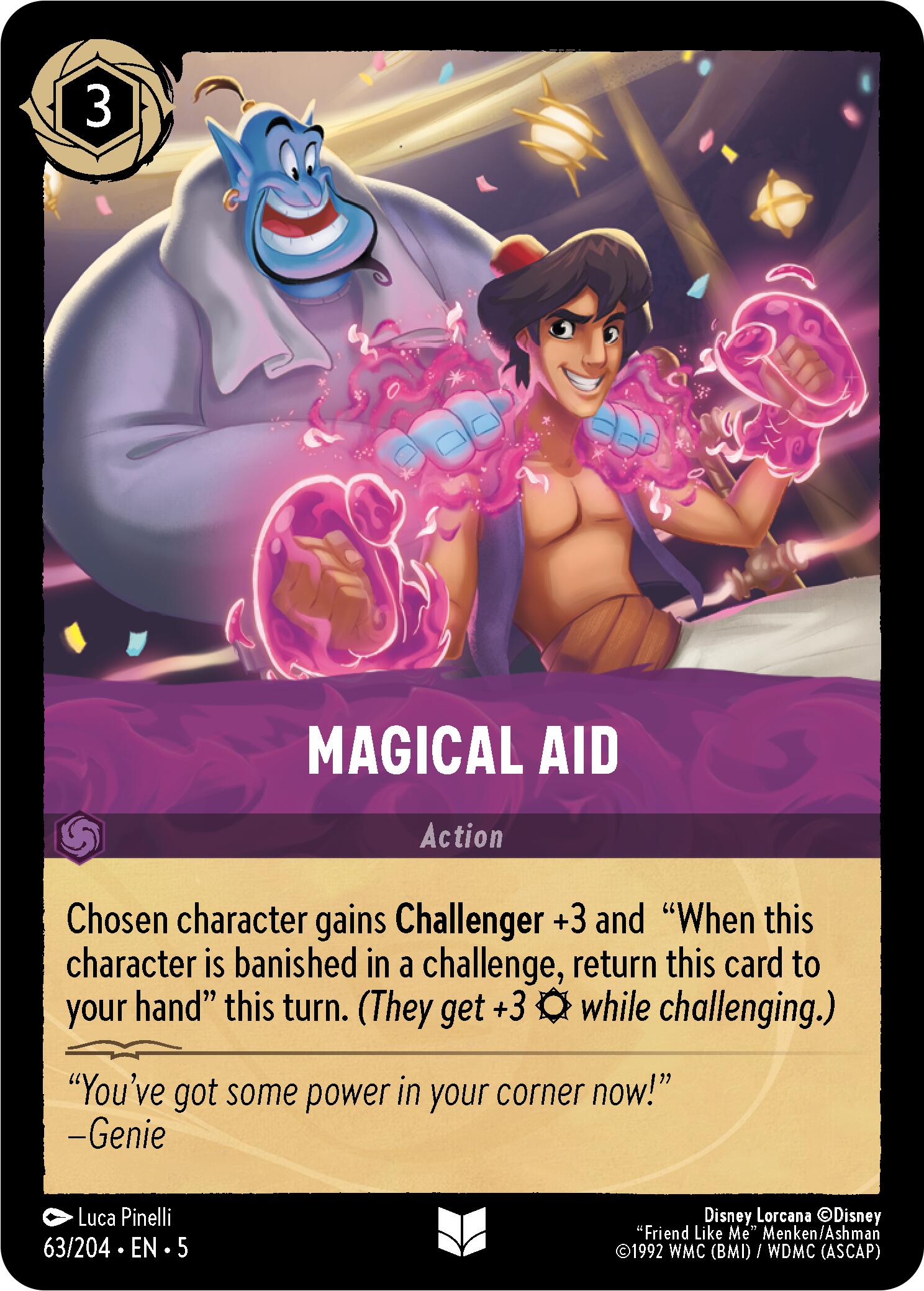 Magical Aid (63/204) [Shimmering Skies] | Black Swamp Games