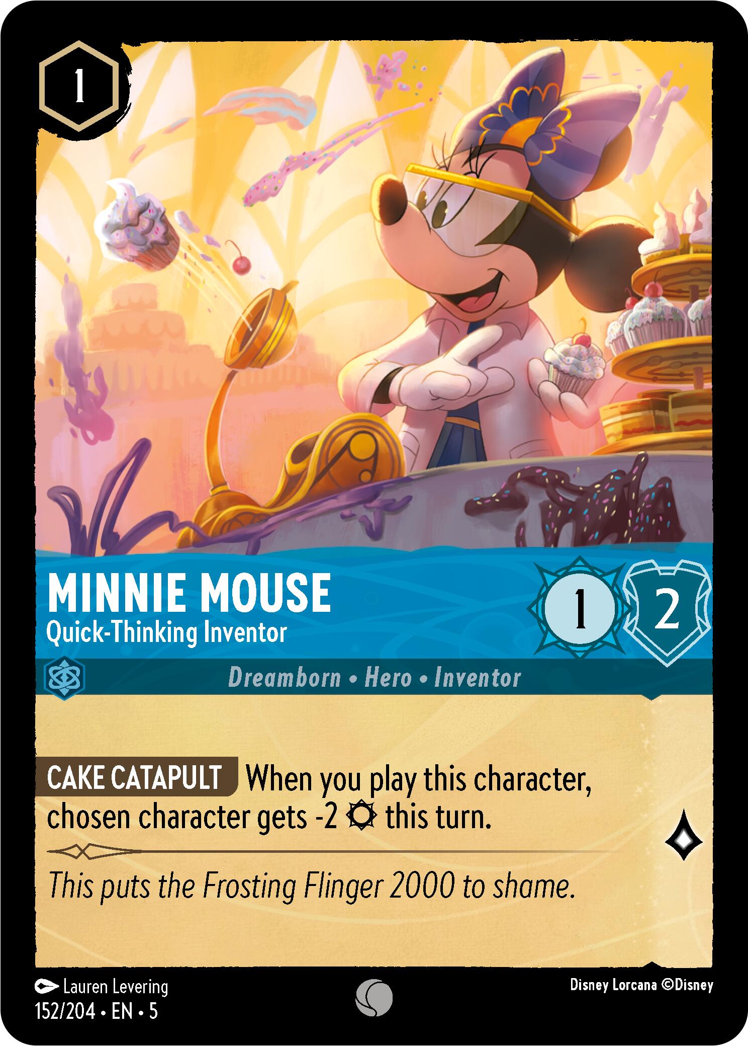 Minnie Mouse - Quick-Thinking Inventor (152/204) [Shimmering Skies] | Black Swamp Games