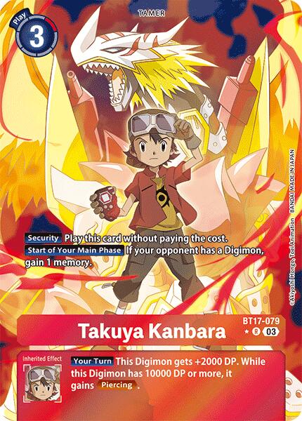 Takuya Kanbara [BT17-079] (Alternate Art) [Secret Crisis] | Black Swamp Games