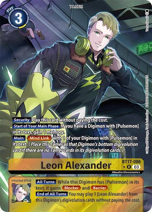 Leon Alexander [BT17-086] (Alternate Art) [Secret Crisis] | Black Swamp Games